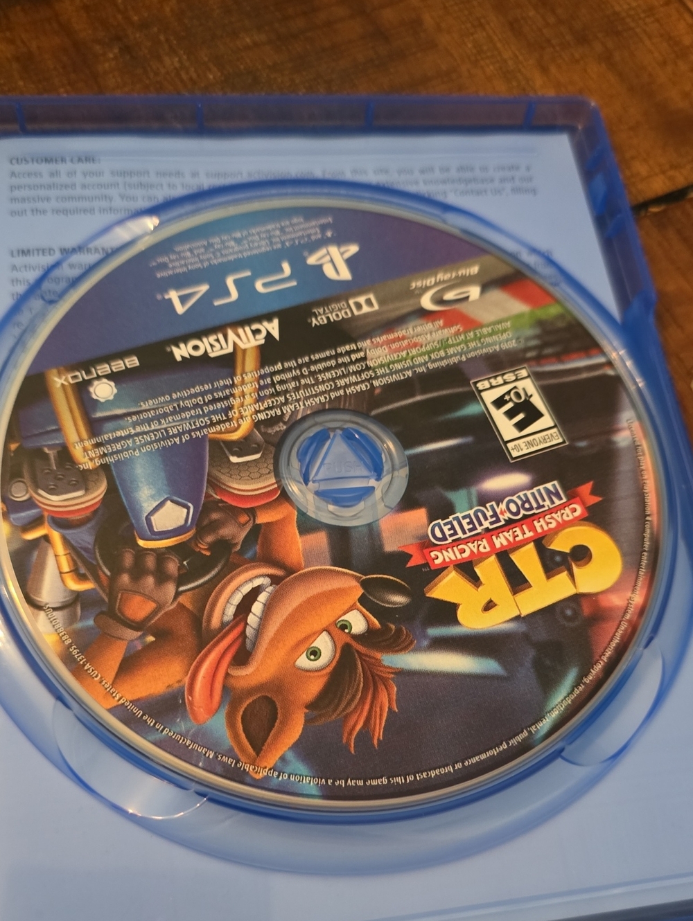 CTR: Crash Team Racing Nitro-Fueled - Blue PS4 Case - Picture 3 of 4